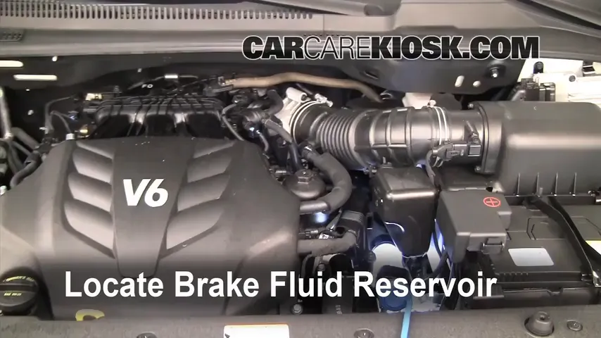 2010 Kia Sedona LX 3.8L V6 Brake Fluid